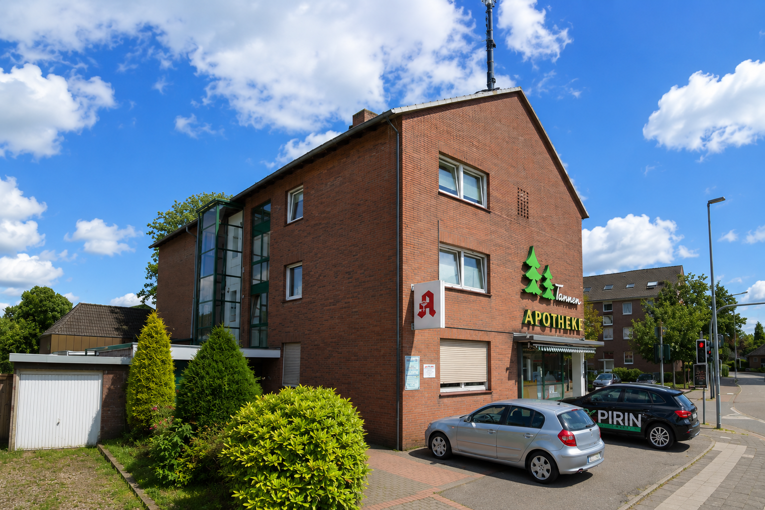 Praxis-Gebäude in der Feldstraße 9, Wesel-Obrighoven